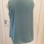 Zara green sleeveless top size small uk10 Image 6