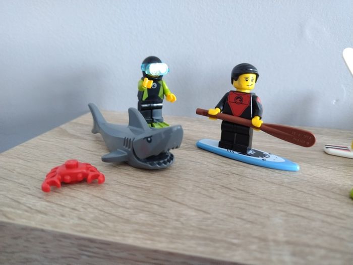 LEGO At The Beach Mini Figure Collection