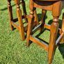 Pair of Immaculate Commercial-Grade Beechwood Bar Stools Image 6