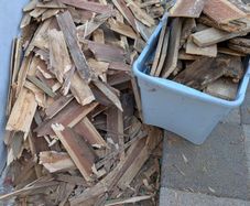 Kindling fire wood