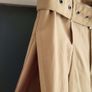 DKNY Extra Wide palazzo trousers with pockets and emblem belt Sz 12UK Rrp 135 (New) Image 6