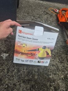 Hand held steam cleaner