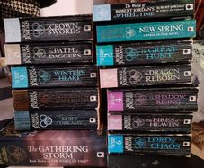 The Wheel of Time books 2+3+4+5+6+7+8+9+10+11+12 + A New Spring novel + the world of the Wheel of Time by Robert Jordan (and Brandon Sanderson)