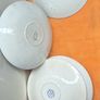60s Arklow Pottery Willow Pattern cups and saucers x7 Image 6