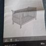 Mia Sleigh cot Mamas &Papas &mattress Image 10