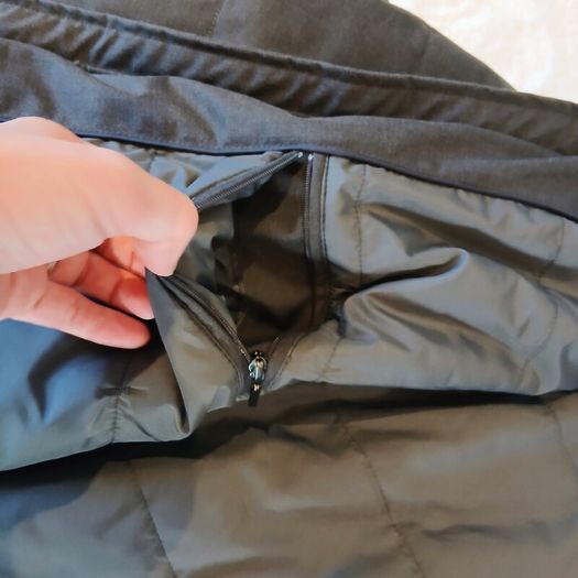 Paul Costelloe Living Men Grey Padded Quilted Jacket - Size XL