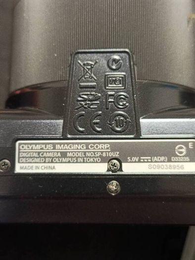 Olympus Camera SP 81OUZ 24mm HDMI 36x zoom Preowned