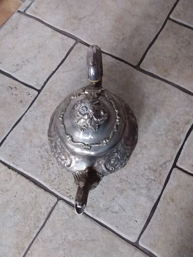 Antique Silver Plated Teapot