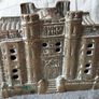 vintage collectable solid brass saving bank Image 2
