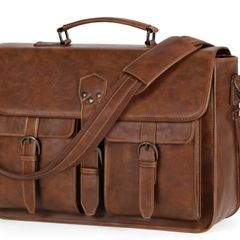 Mens Brown laptop bag