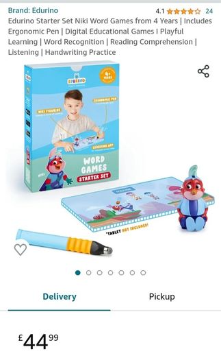 Educational Word Game with stylus pen NEW