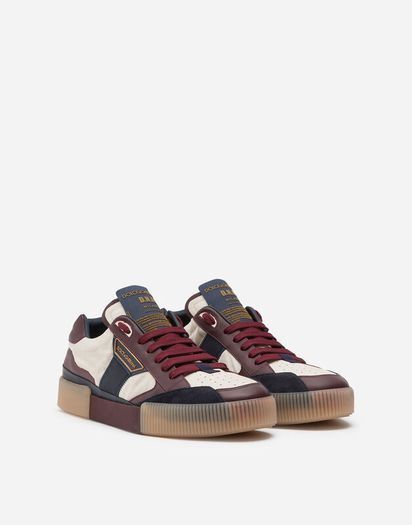Dolce & Gabbana Miami Low Sneaker - Navy/Bordeaux