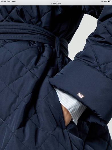 Tommy Hilfiger quilted coat, new, size XL-XXL, EU 48