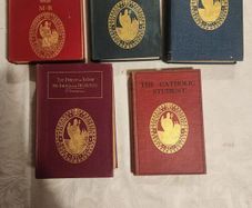 5 X Rare Imbossed Maynooth Collegium  Books. All 1920s  Hardback In Good Condition.  See Photos For Condition.