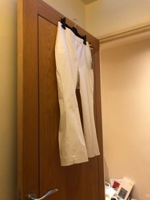 Brand new white trousers