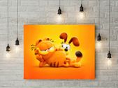 Garfield printed picture on pvc foamex board