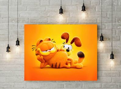 Garfield printed picture on pvc foamex board