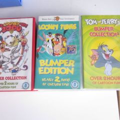 Bundle  Looney Tunes/ Tom&Jerry VHS Bumper Editions