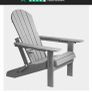 3 Brand new VonHaus Westport Grey Folding Garden Chair, still in the original box. Image 4