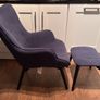Armchair & Footstool Image 2