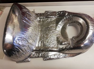 Suzuki SV650 heat shield under fuel tank