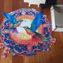 Mandala Hummingbird 300 pcs Wooden Puzzle Image 2