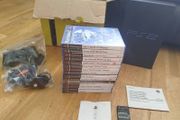 PlayStation 2 (PS2) Console Bundle - 15 Games - Fully Working
