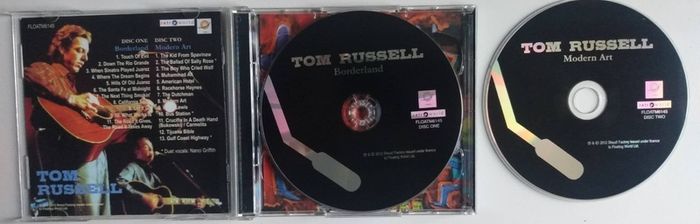 Tom Russell - Borderland & Modern Art CD (2012) Compilation Reissue VG+