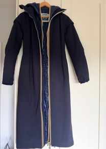 K-Way R&D Alysee 2-in-1 long coat, navy, size S, worn once