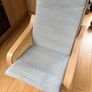 grey arm chair Image 2