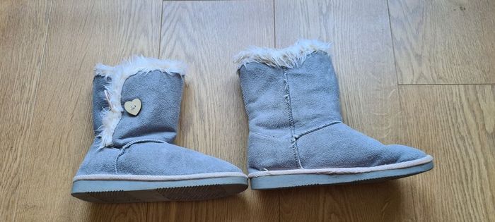 Winter suede boots