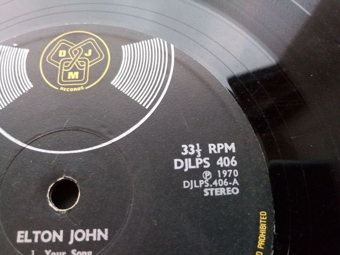 Elton John Self Titled 1970 1st UK Press