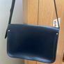 Zatchels dark blue leather satchel Image 3