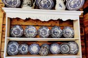 Blue and white ceramics