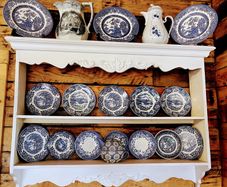 Blue and white ceramics
