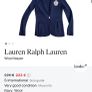 XXS Ralph Lauren Navy Blazer Image 7