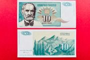 Yugoslavia   10  Dinara  1994. Pick 138a. UNC