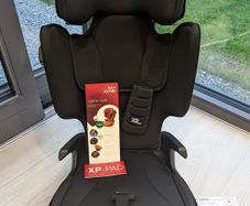 Britax Romer Kidfix i-Size Car Booster Seat Black with XP Pad & SICT - High Back Booster Child Seat