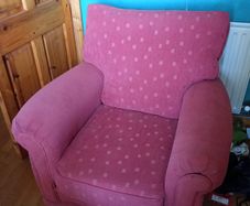 Comfy cozy armchair - free!
