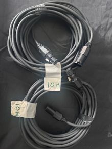 xlr cables 10m - pair