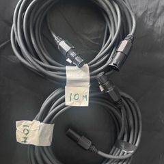 xlr cables 10m - pair