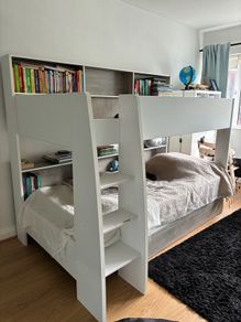 Bunk bed with storage