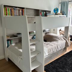 Bunk bed with storage