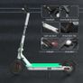 iScooter i8 Foldable Electric Scooter with Light Up Deck Image 4