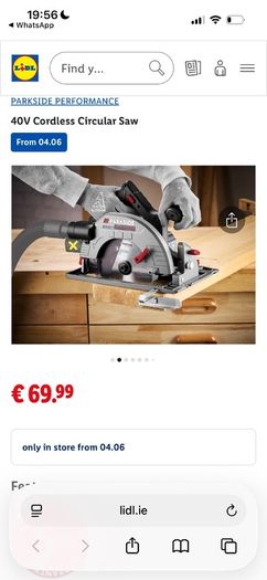 Parkside Circular Saw