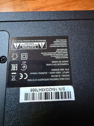 Logitech Z533 Speakers Broken
