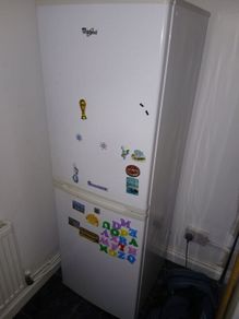 whirlpool fridge freezer