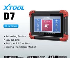 NEW XTOOL D7 V2.0 OBD2 Scanner All System Car Diagnostic Tool Bi-directional Automotive Tool ECU Coding with 39+ Service Function