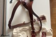 Rebel East leather two Camera Harness