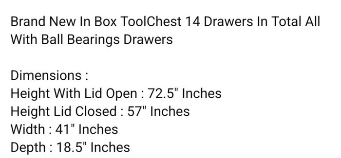 tool box  14drawer